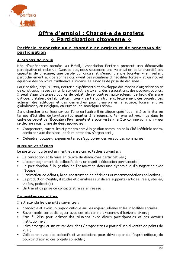 2026 Periferia Offre Emploi Chargé.e de projet_Page_1