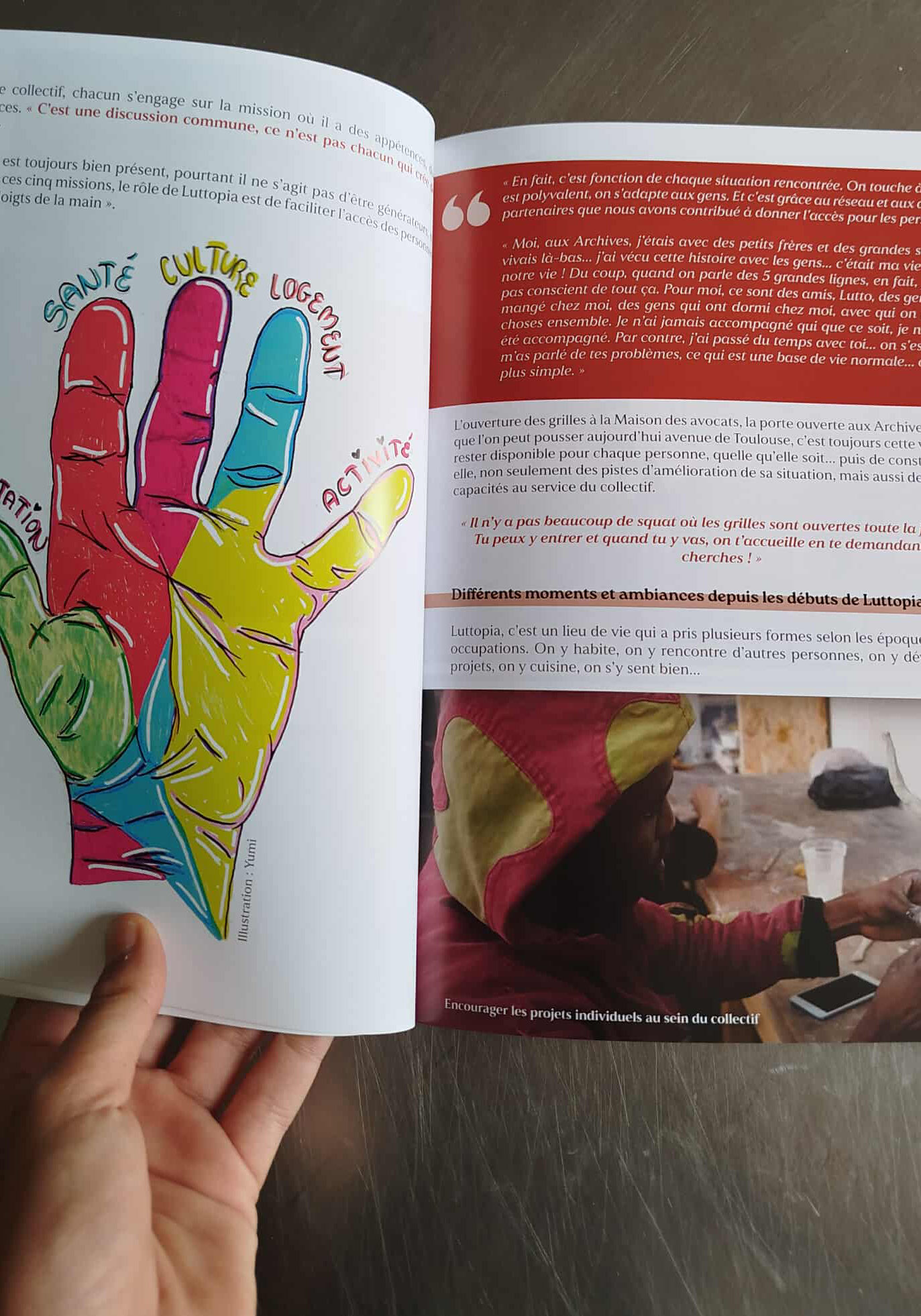 Photo livre Luttopia 06