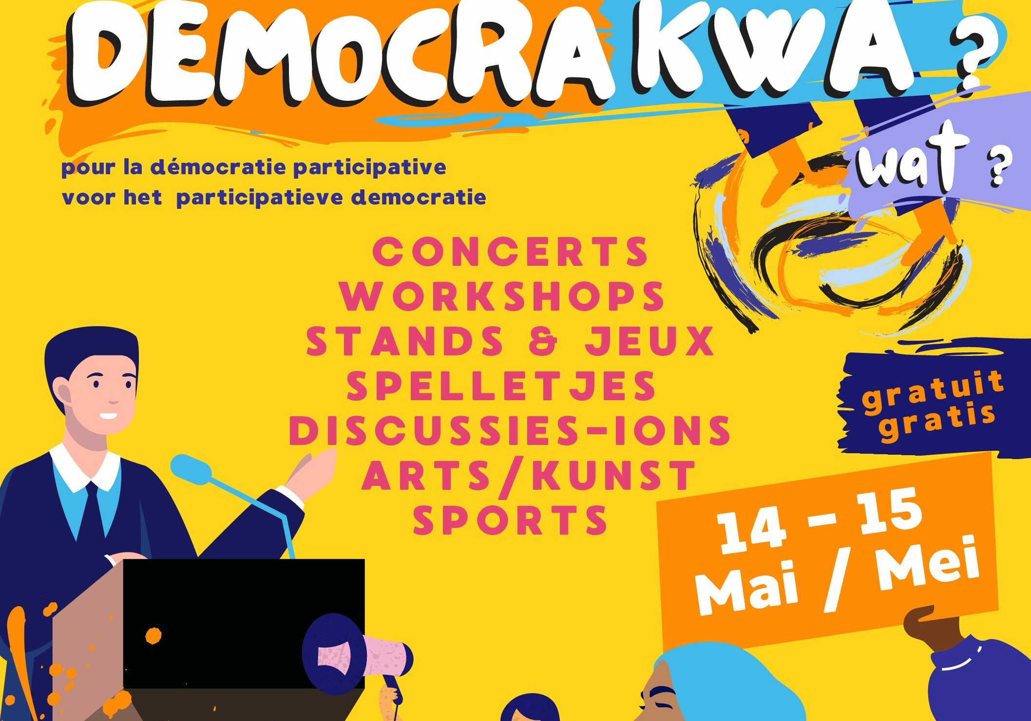 visuel DEMOCRA KWA
